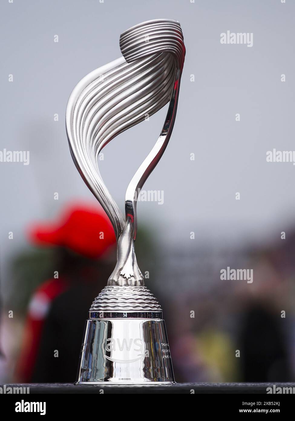 Trofeo vincitore del Gran Premio del Canada di Formula 1 AWS 2024, 9° round del Campionato del mondo di Formula 1 2024 dal 07 al 09 giugno 2024 sul circuito Gilles Villeneuve, a Montreal, in Canada Foto Stock