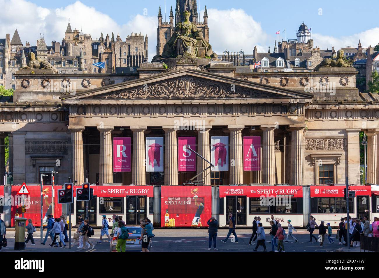 La Royal Scottish Academy Foto Stock