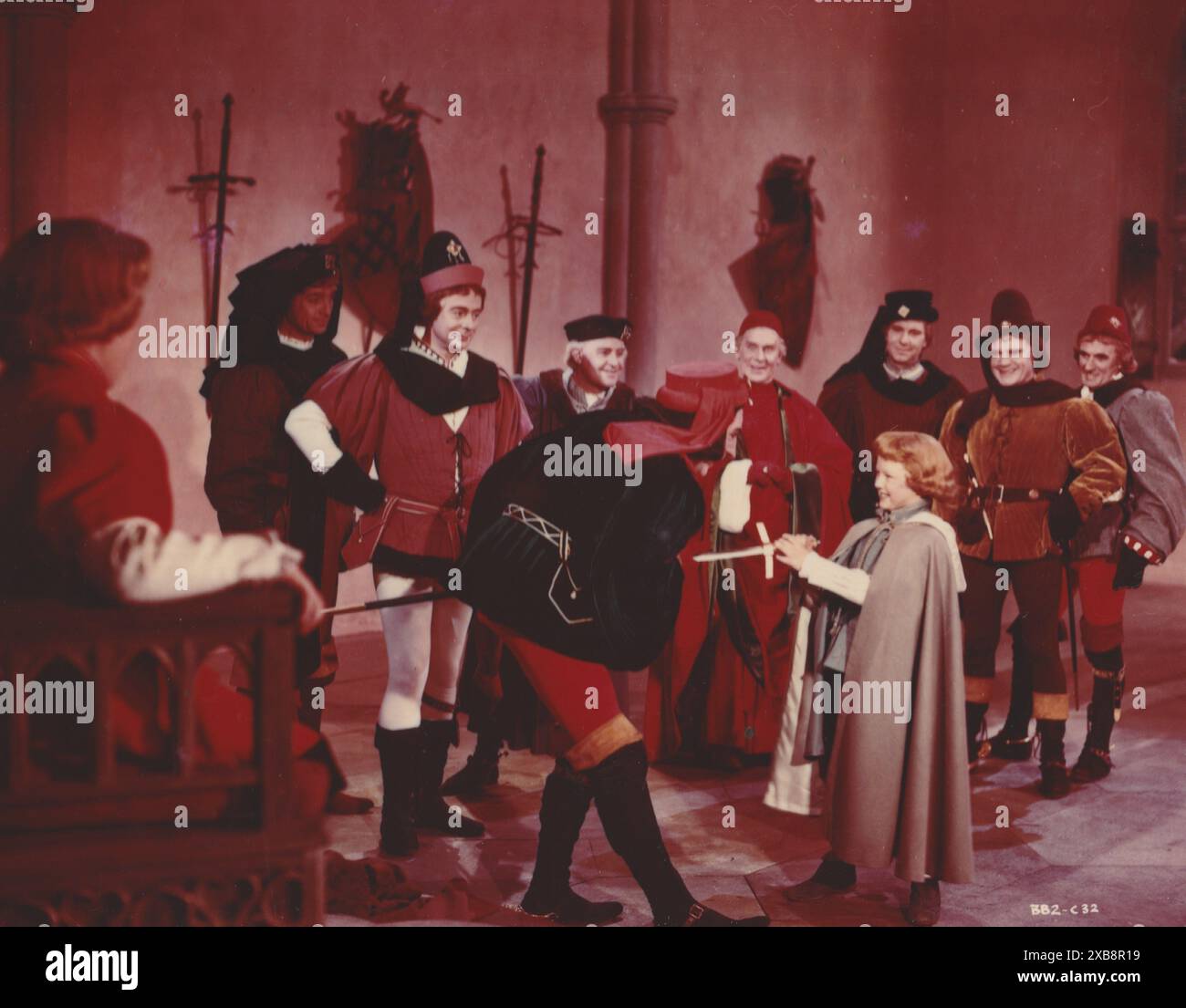 Riccardo III (IFD, 1955). Laurence Olivier, Cedric Hardwicke, Ralph Richardson, John Gielgud. Foto Stock