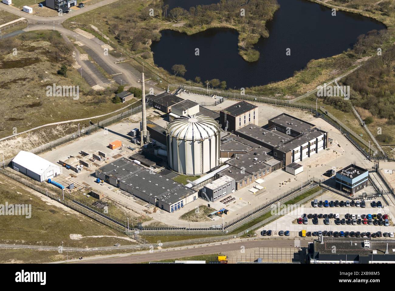 NRG (Nuclear Research and Consultancy Group) utilizza radioisotopi per produrre farmaci contro il cancro e altre malattie paesi bassi Out - belgio Out Foto Stock