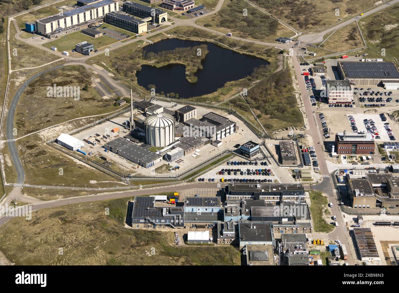 NRG (Nuclear Research and Consultancy Group) utilizza radioisotopi per produrre farmaci contro il cancro e altre malattie paesi bassi Out - belgio Out Foto Stock