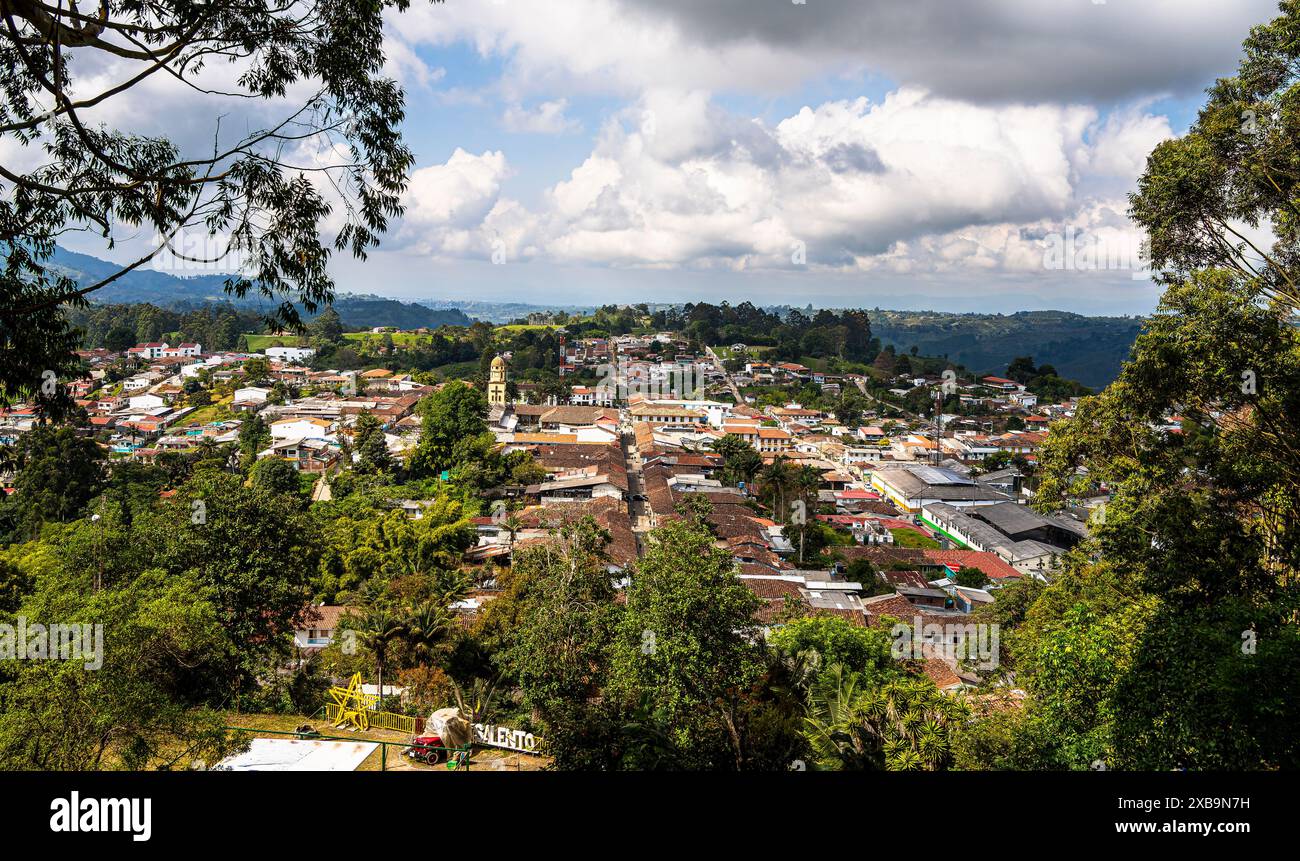 Salento, Quindio, Colombia Foto Stock