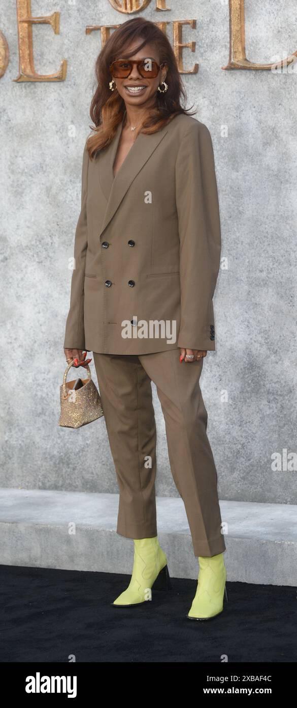 La foto deve essere accreditata ©Alpha Press 078237 10/06/2024 Zeze Millz alla House of Dragon Season 2 UK Premiere a Londra. Foto Stock