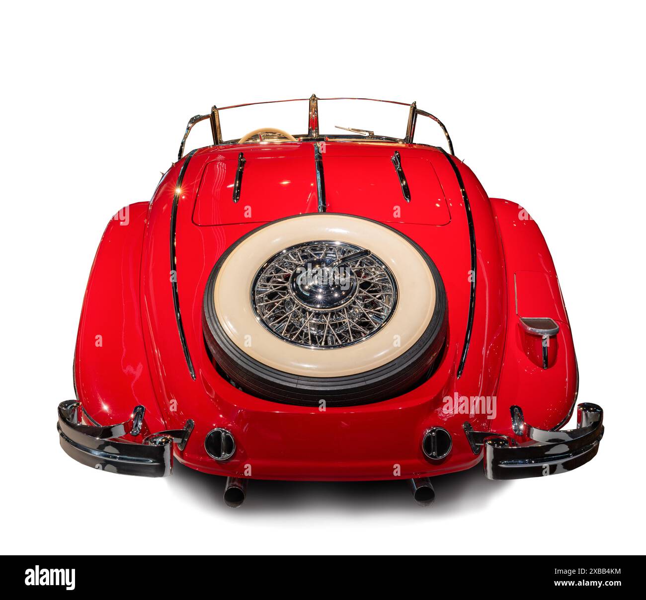 Mercedes Benz 500 K Spezial Roadster (1936). Museo Mercedes Benz, Mercedes-Benz World di Stoccarda, Baden Wuertemberg, Germania, Europa Foto Stock