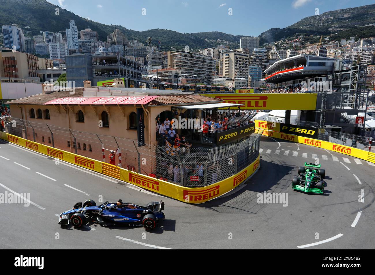 Monte Carlo, Principato di Monaco. 25 maggio 2024. Formula 1 Gran Premio di Monaco sul circuito di Monaco di Monte Carlo. Foto: Alex Albon (THA) della Williams Racing nella Williams FW46 a la Rascasse durante le qualifiche © Piotr Zajac/Alamy Live News Foto Stock