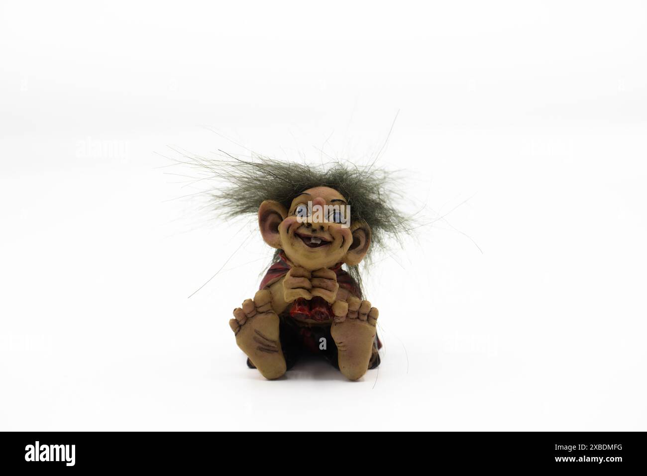 Divertente sporco troll giocattolo dalla Norvegia Foto Stock