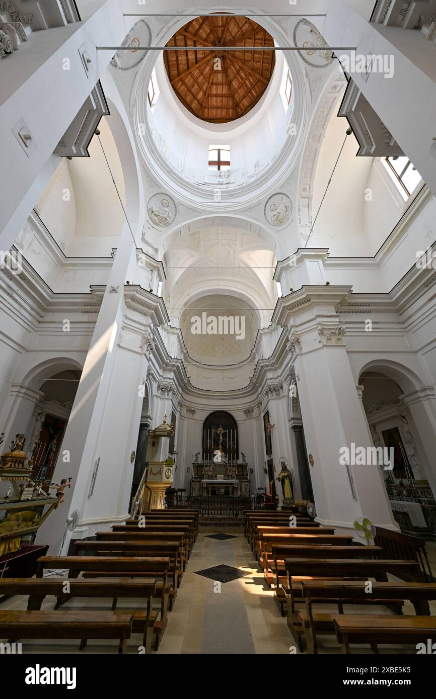 Siracusa, Italia - 24 agosto 2023: Chiesa di San Filippo Apostolo a Siracusa, Sicilia, Italia Foto Stock
