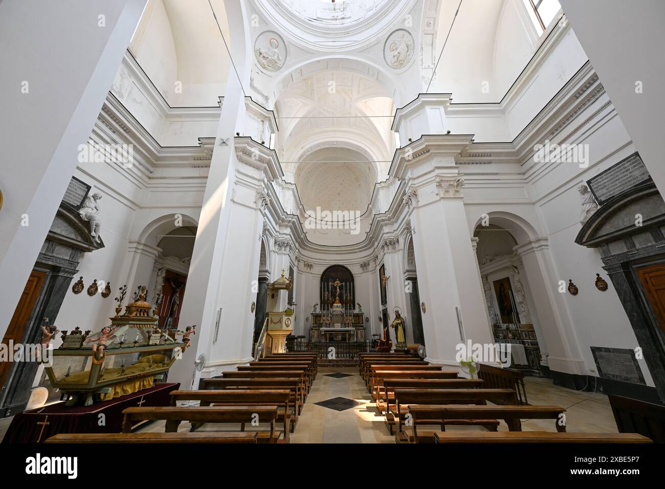 Siracusa, Italia - 24 agosto 2023: Chiesa di San Filippo Apostolo a Siracusa, Sicilia, Italia Foto Stock