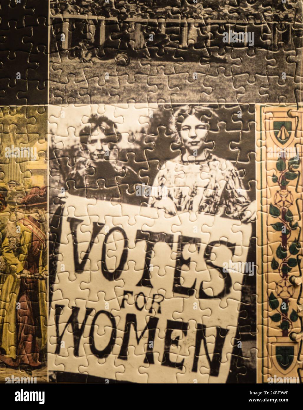 Puzzle suffragette immagini e fotografie stock ad alta risoluzione - Alamy