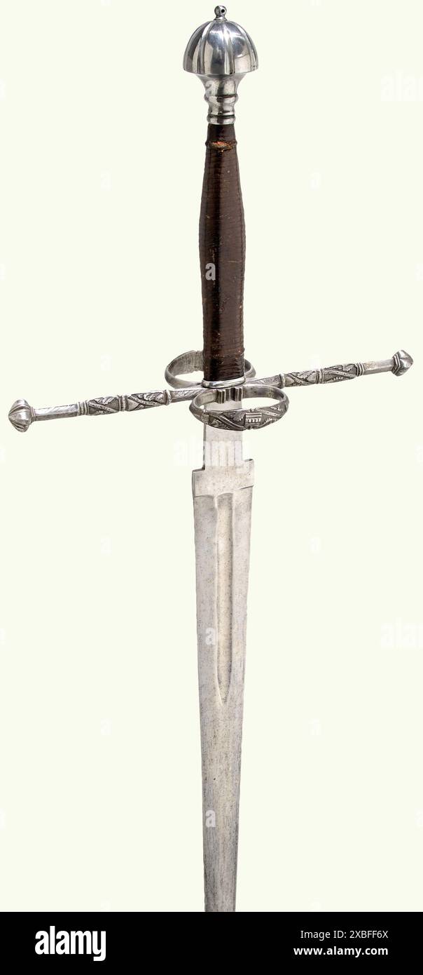 Armi, spade, spada, 16° secolo, LIBERATI DI PROPRIETÀ Foto Stock