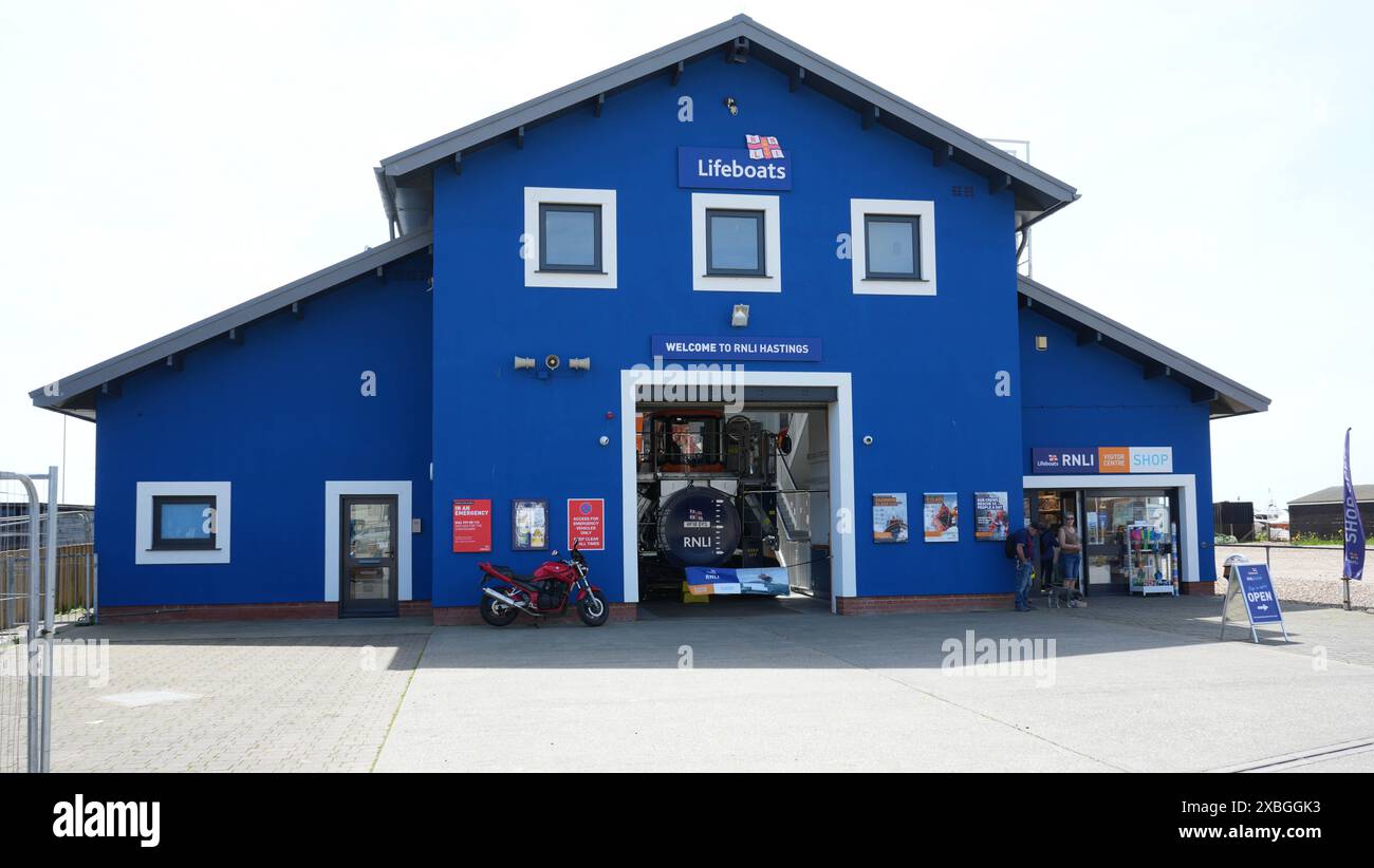 La RNLI Lifeboat Station. Foto Stock