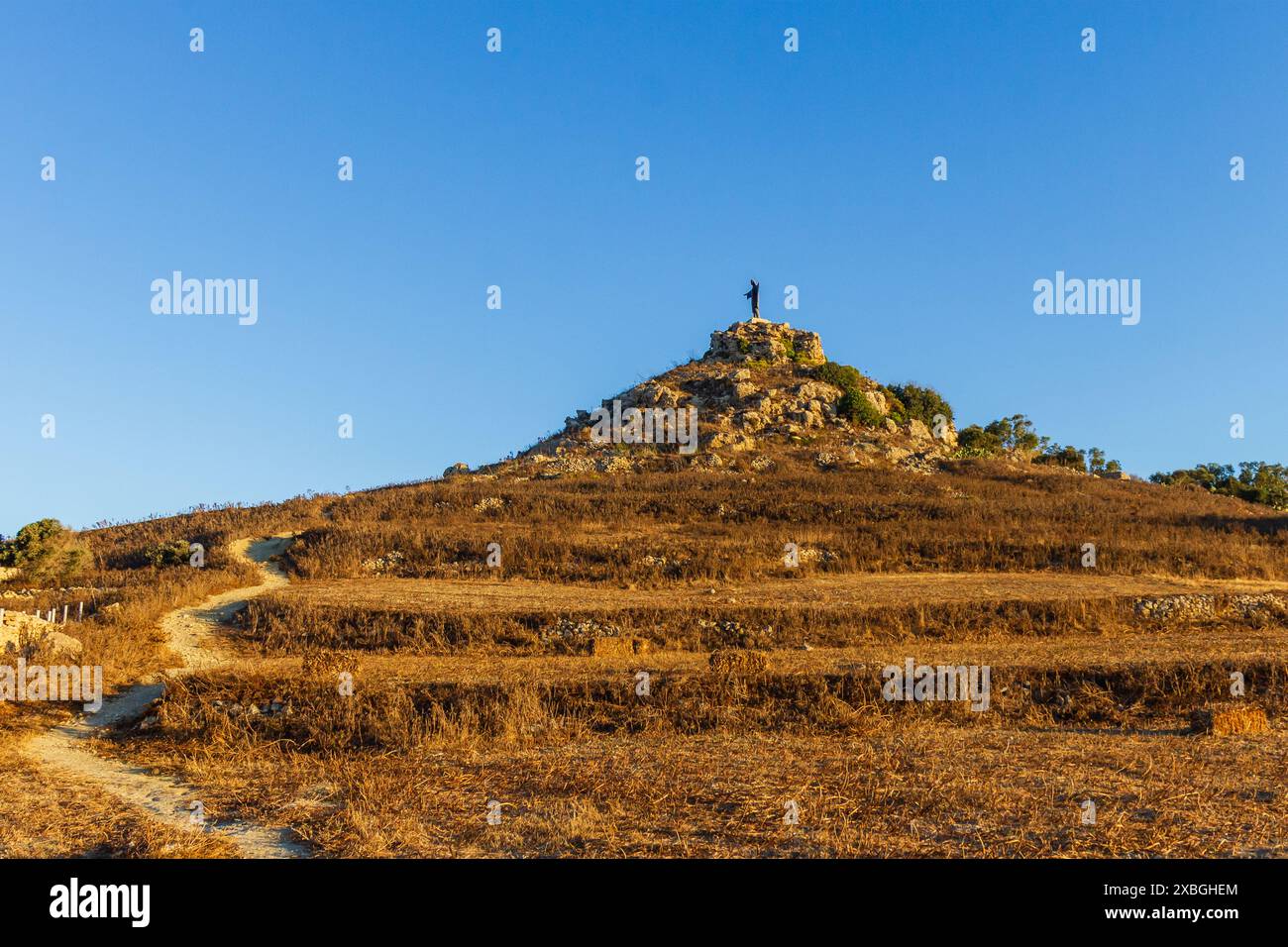 paesaggio autunnale in campagna Foto Stock