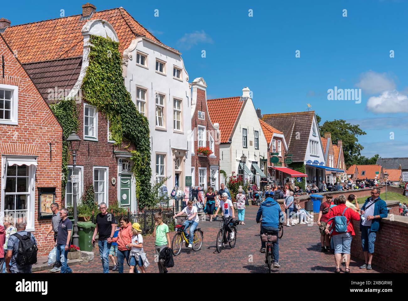 Geografia / viaggi, Germania, bassa Sassonia, zona pedonale di Greetsiel, ULTERIORI DIRITTI-AUTORIZZAZIONE-INFO-NON-DISPONIBILI Foto Stock
