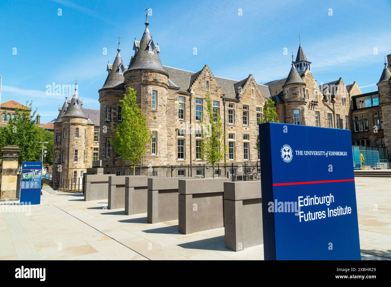 Edinburgh Futures Institute parte dell'Università di Edimburgo presso l'Old Royal Infirmary Foto Stock