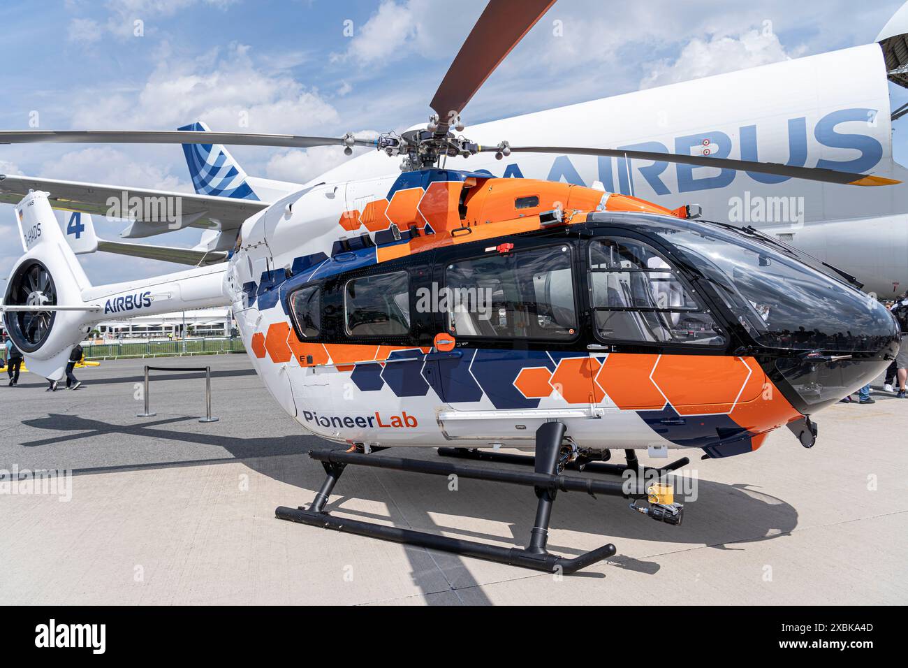 Airbus Helicopter H145M, International Aerospace Exhibition Berlin, Germania, 2024 Foto Stock