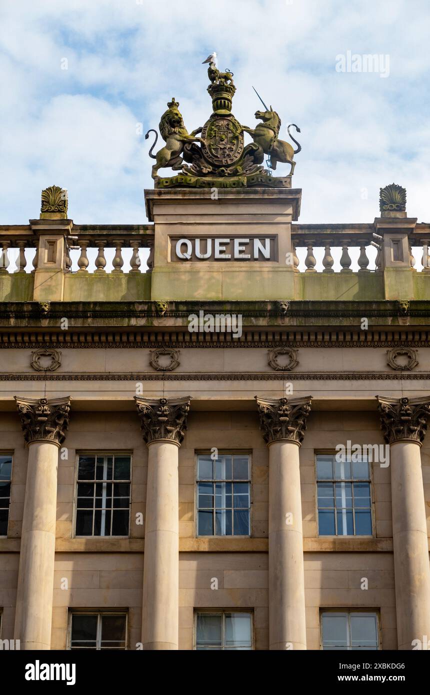 Il Queen Insurance Building in Dale Street a Liverpool Foto Stock