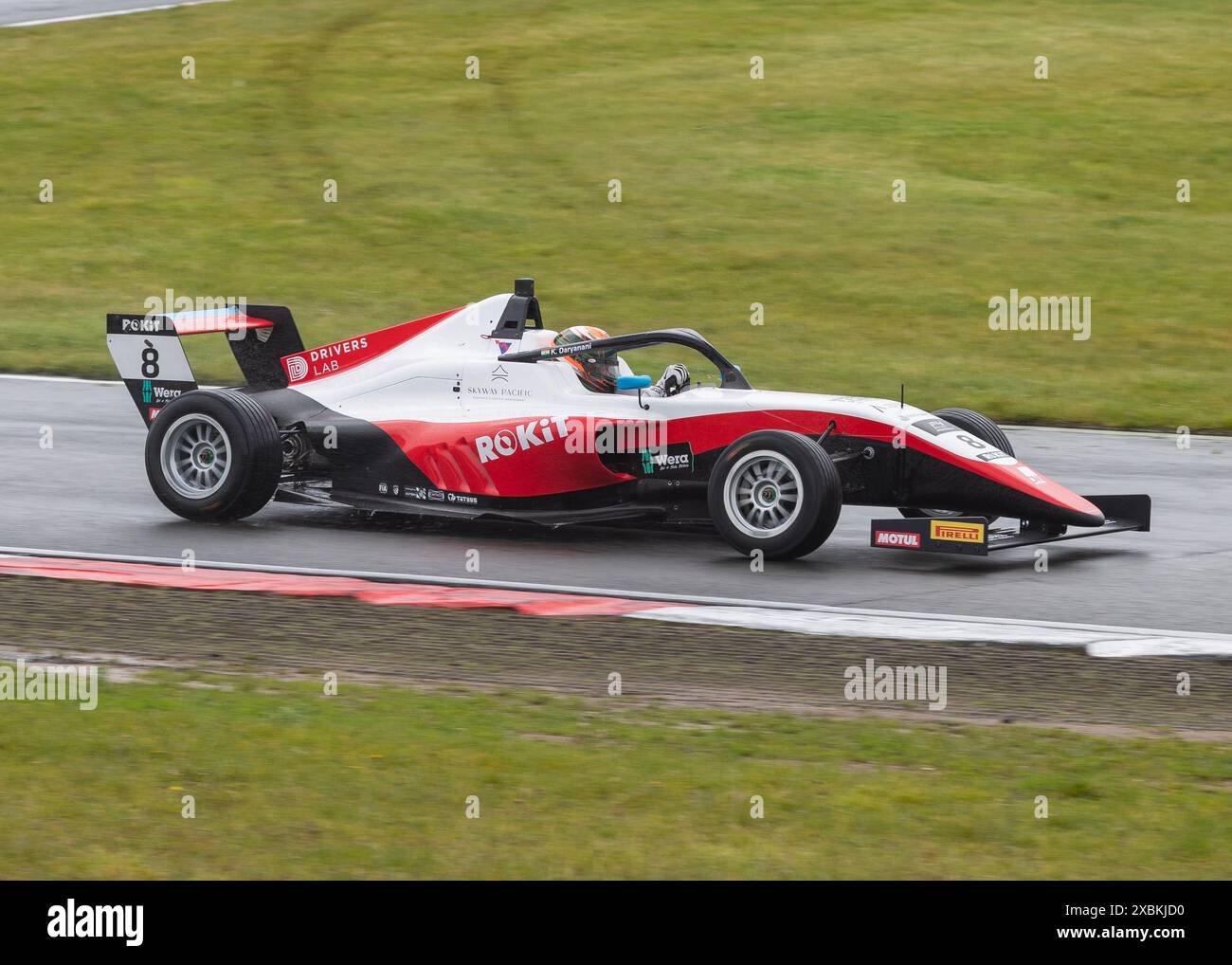 Kai Daryanani Rokit F4 Championship Snetterton, Circuit, Norwich, Norfolk, Regno Unito 26.05.2024 Foto Stock