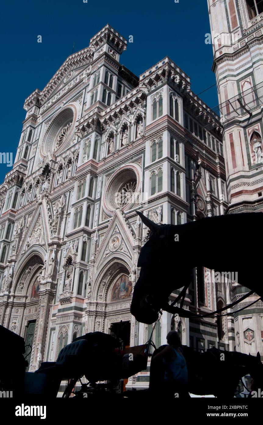 Italia, Toscana, Firenze, Cattedrale S M del Fiore Foto Stock