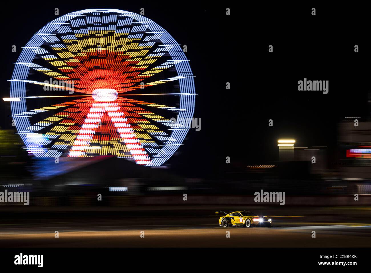 Miniature SPARK 1/18 – Ford Mustang N°44 – 24H Le Mans 2024 – Neuf