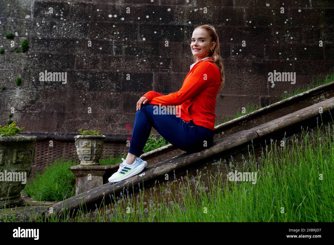 Alice Kinsella durante l'annuncio della squadra del Team GB Paris 2024 presso il Centro sportivo nazionale di Lilleshall, Shropshire. Data foto: Giovedì 13 giugno 2024. Foto Stock