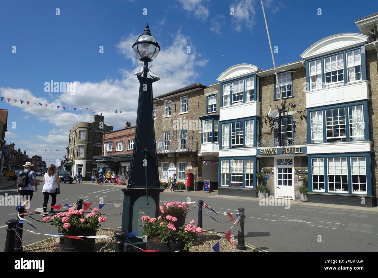 Swan Hotel in Southwold Suffolk REGNO UNITO Foto Stock