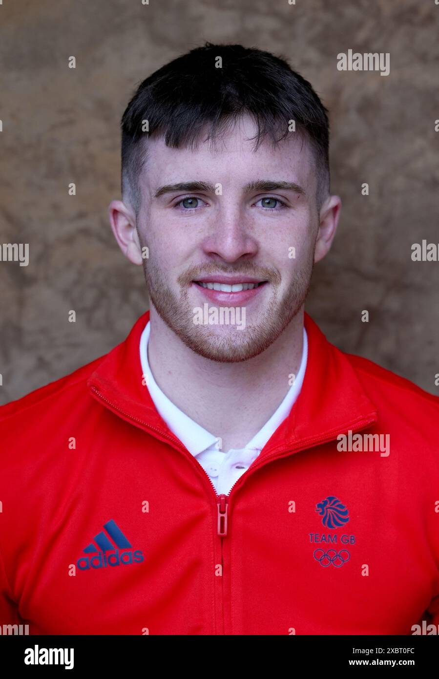 Harry Hepworth durante l'annuncio della squadra del Team GB Paris 2024 al Lilleshall National Sports Centre, Shropshire. Data foto: Giovedì 13 giugno 2024. Foto Stock