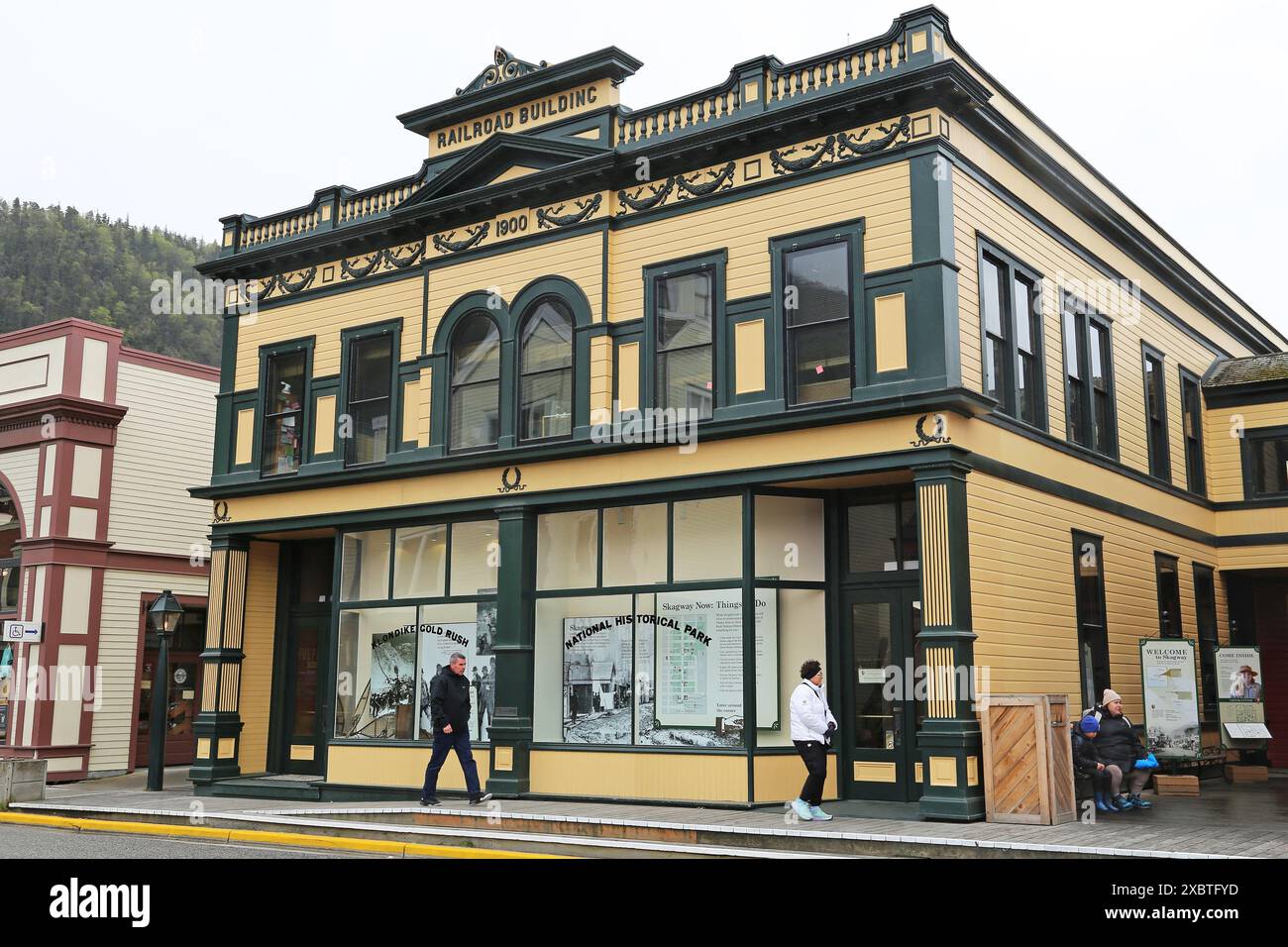 Klondike gold rush national historical park immagini e fotografie stock ...