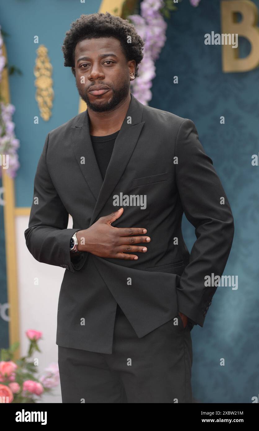 La foto deve essere accreditata ©Alpha Press 078237 12/06/2024 Asher glean alla Bridgerton Season 3 Part 2 Special London Screening Foto Stock