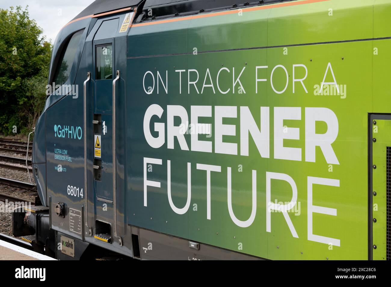 Chiltern Railways classe 68 locomotiva n. 68014 dettaglio. Foto Stock