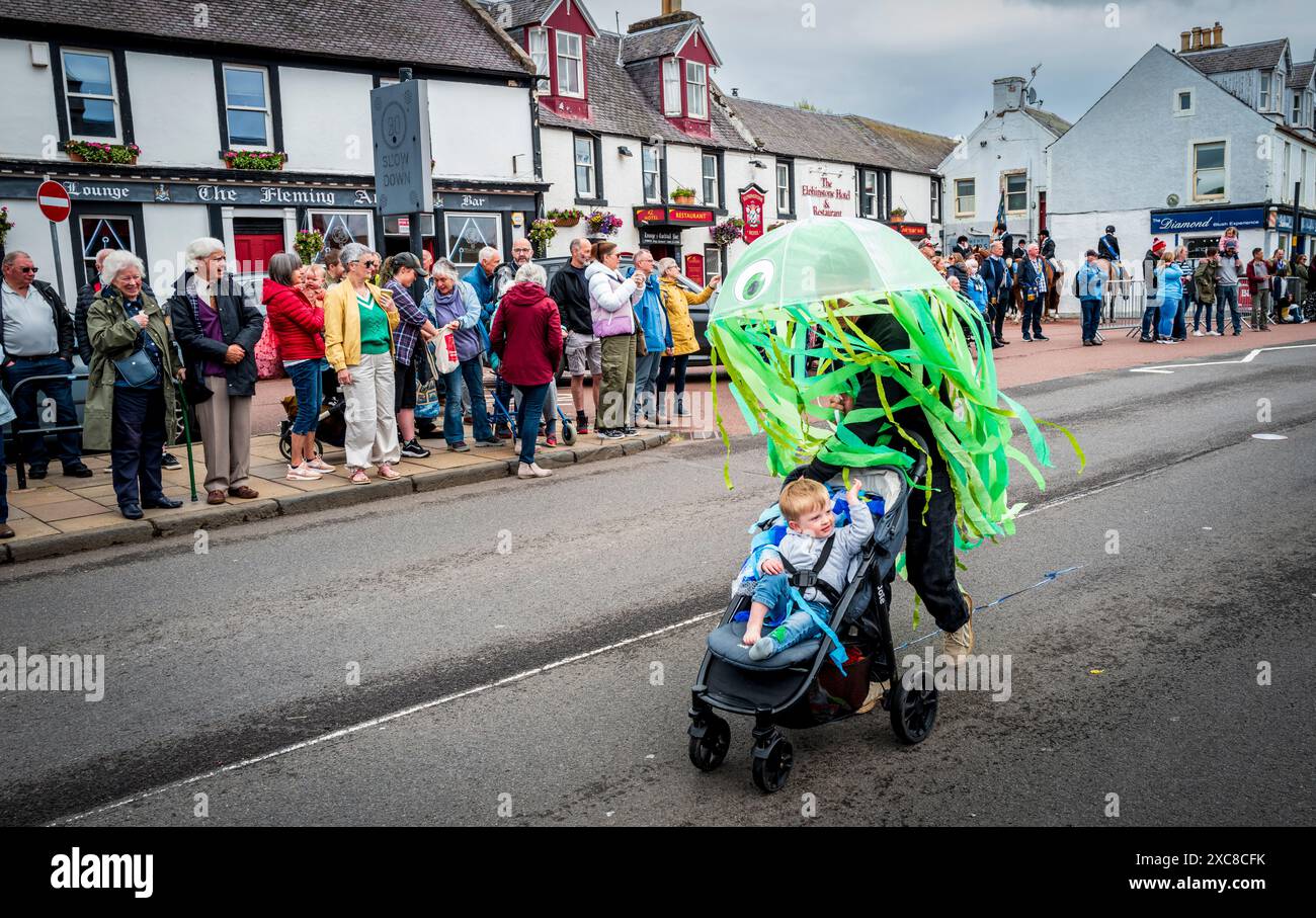 16 giugno 2024: Biggar Gala Day, Biggar, South Lanarkshire, Scozia Foto Stock