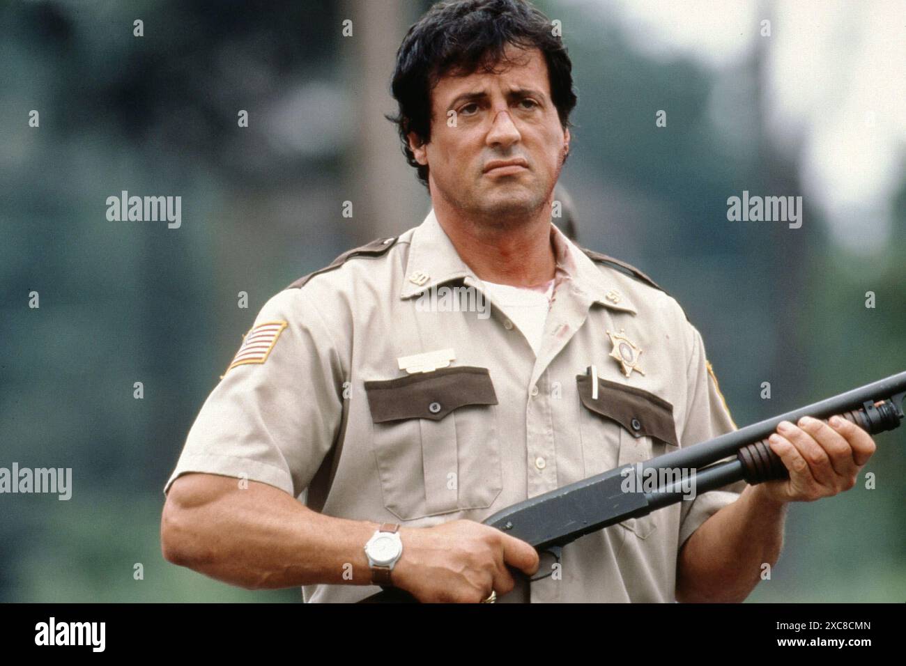 Terra poliziesca, Sylvester Stallone Foto Stock
