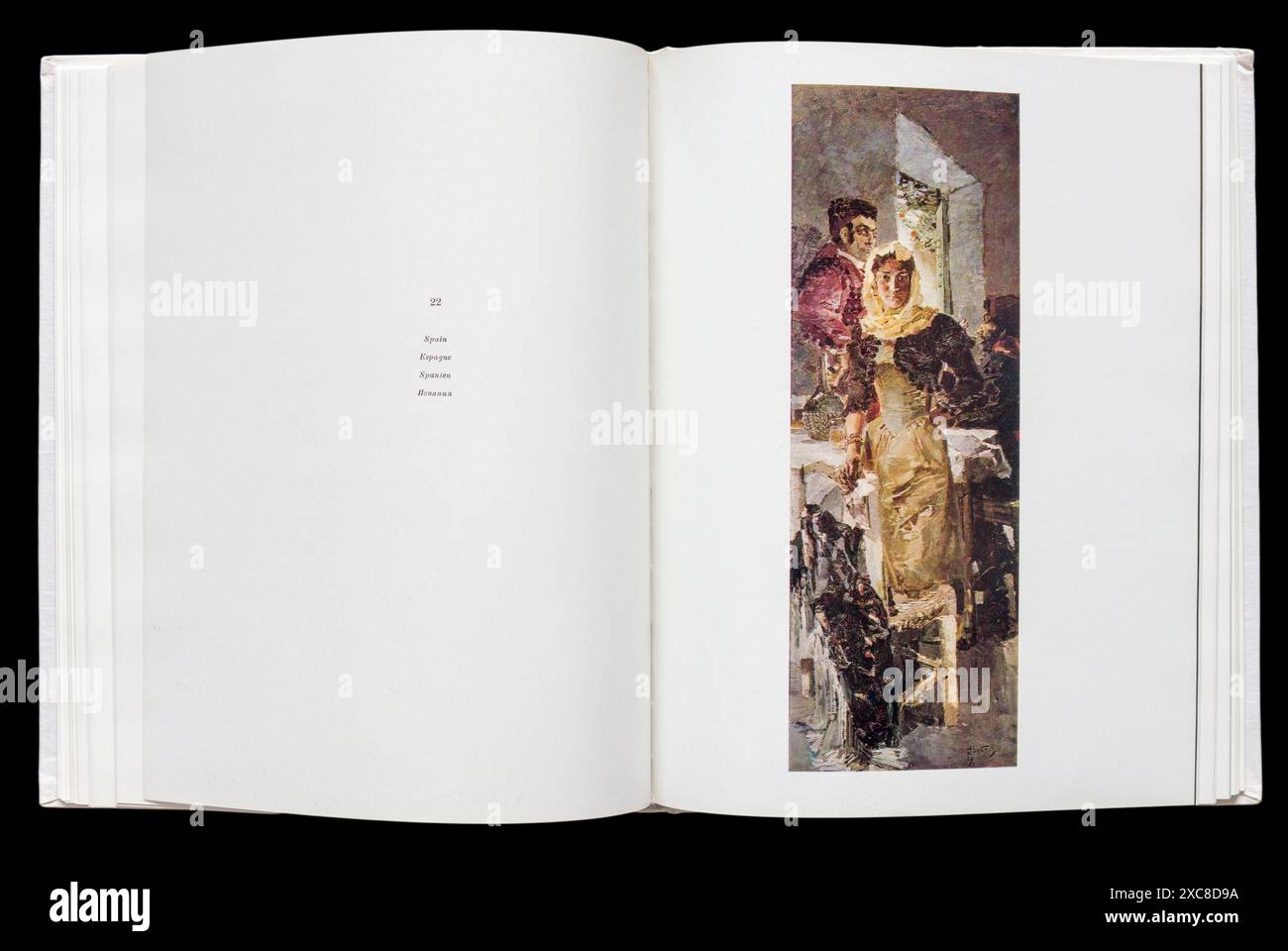 The Art album di Mikhail Aleksandrovich Vrubel (in russo: Михаил Александрович Врубель; 17 marzo, [O.S. 5 marzo] 1856 – 14 aprile, [O.S. 1 aprile] 1910) è stato un pittore, disegnatore e scultore russo, pubblicato per la prima volta nel 1977 in URSS. Foto Stock