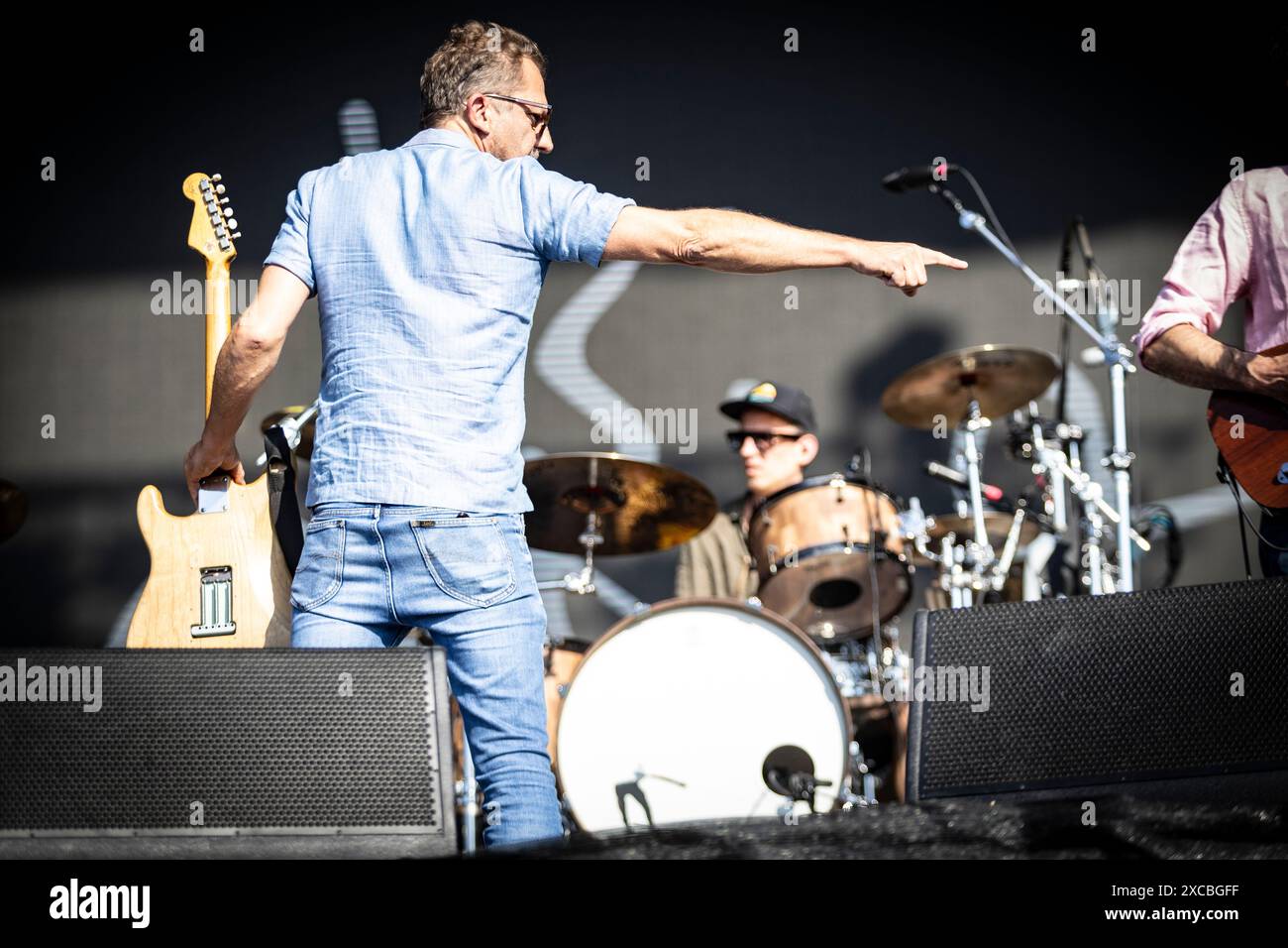 Deus in concerto al Firenze Rocks 2024. Foto di Davide Merli Foto Stock