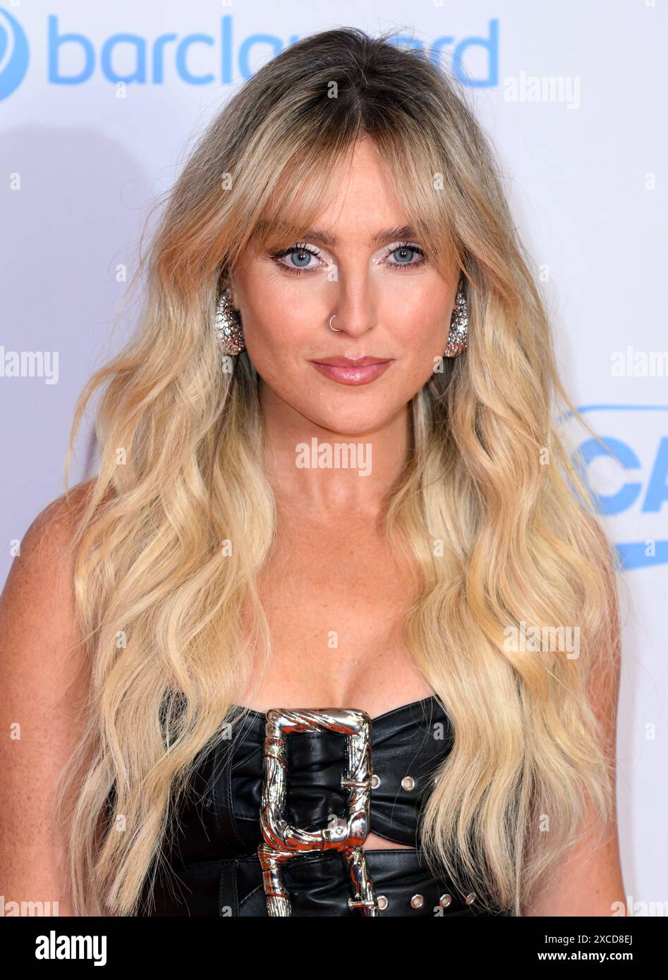 Londra, Regno Unito. 16 giugno 2024. Perrie arriva al Capital's Summertime Ball 2024, stadio di Wembley. Crediti: Doug Peters/EMPICS/Alamy Live News Foto Stock