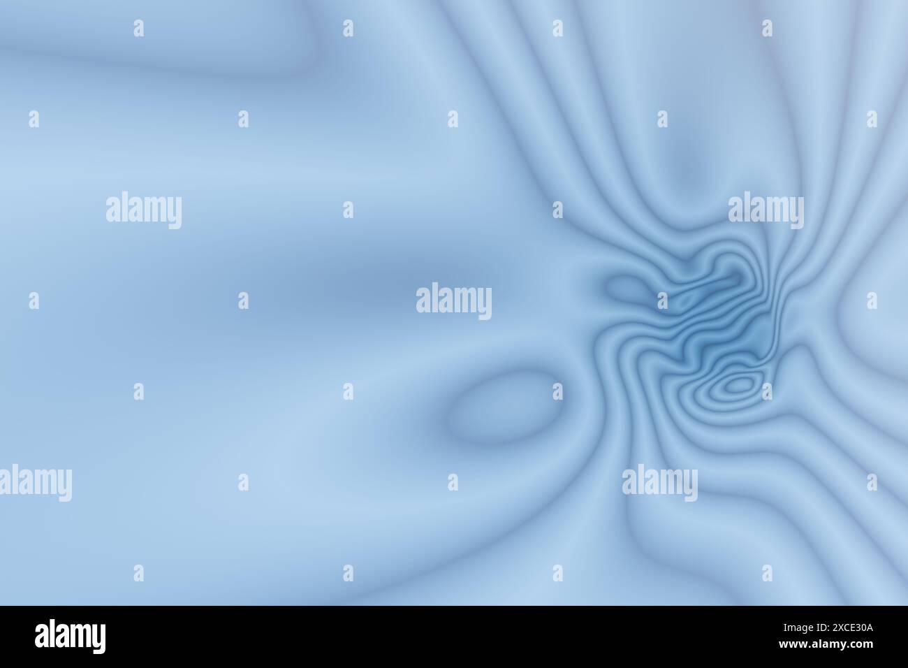 sfondo astratto con ripetizione delle linee della curva blu Foto Stock
