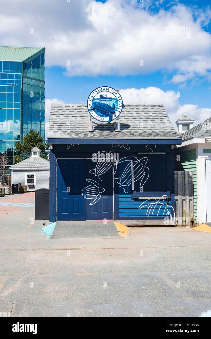 Canadian Sea Turtle Centre sul lungomare di Halifax, nuova Scozia, Canada Foto Stock