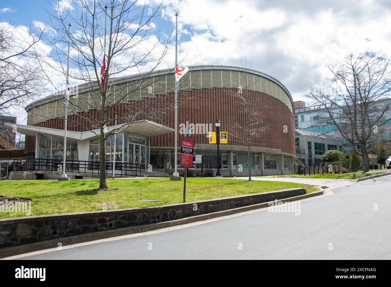 Sexton Memorial Gym in Barrington Street nel centro di Halifax, nuova Scozia, Canada Foto Stock