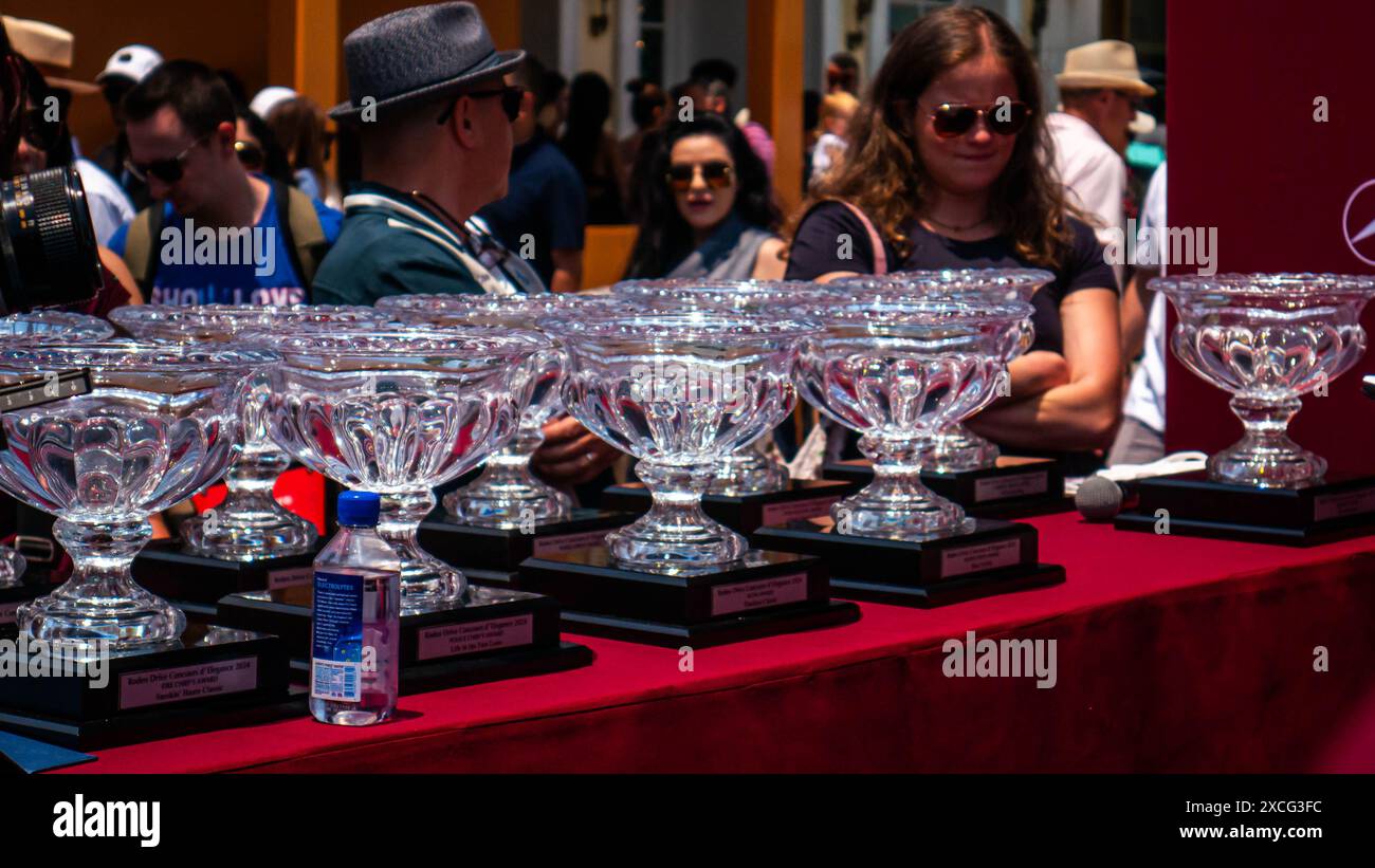 Los Angeles, Stati Uniti. 16 giugno 2024. Premi al Rodeo Drive Concours d'Elegance. Crediti: Stu Gray/Alamy Live News. Foto Stock