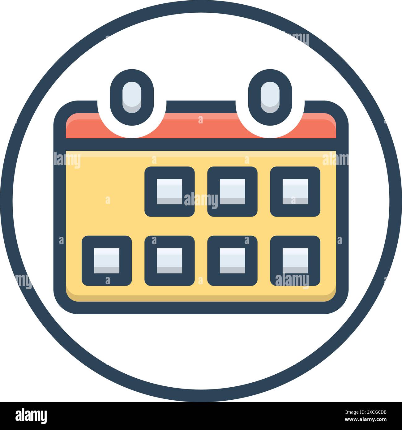 Icona per mese, periodo di tempo Illustrazione Vettoriale