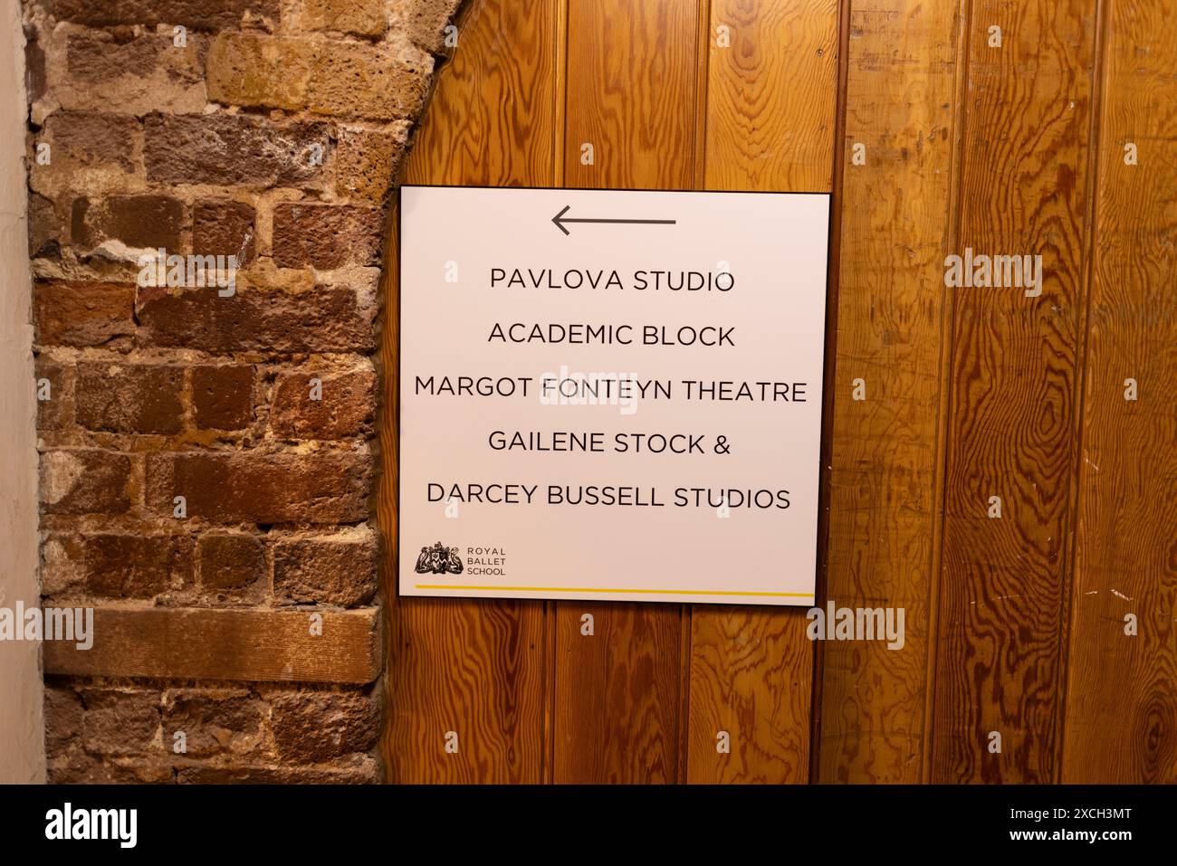 Royal Ballet School, White Lodge, Richmond Park, Inghilterra, Regno Unito Foto Stock