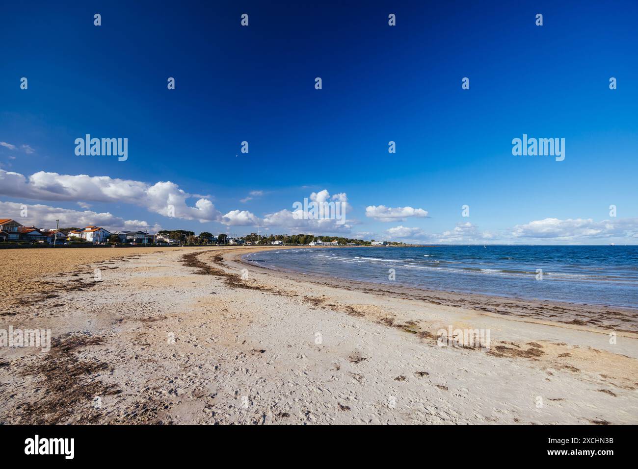 Williamstown Beach a Melbourne, Australia Foto Stock