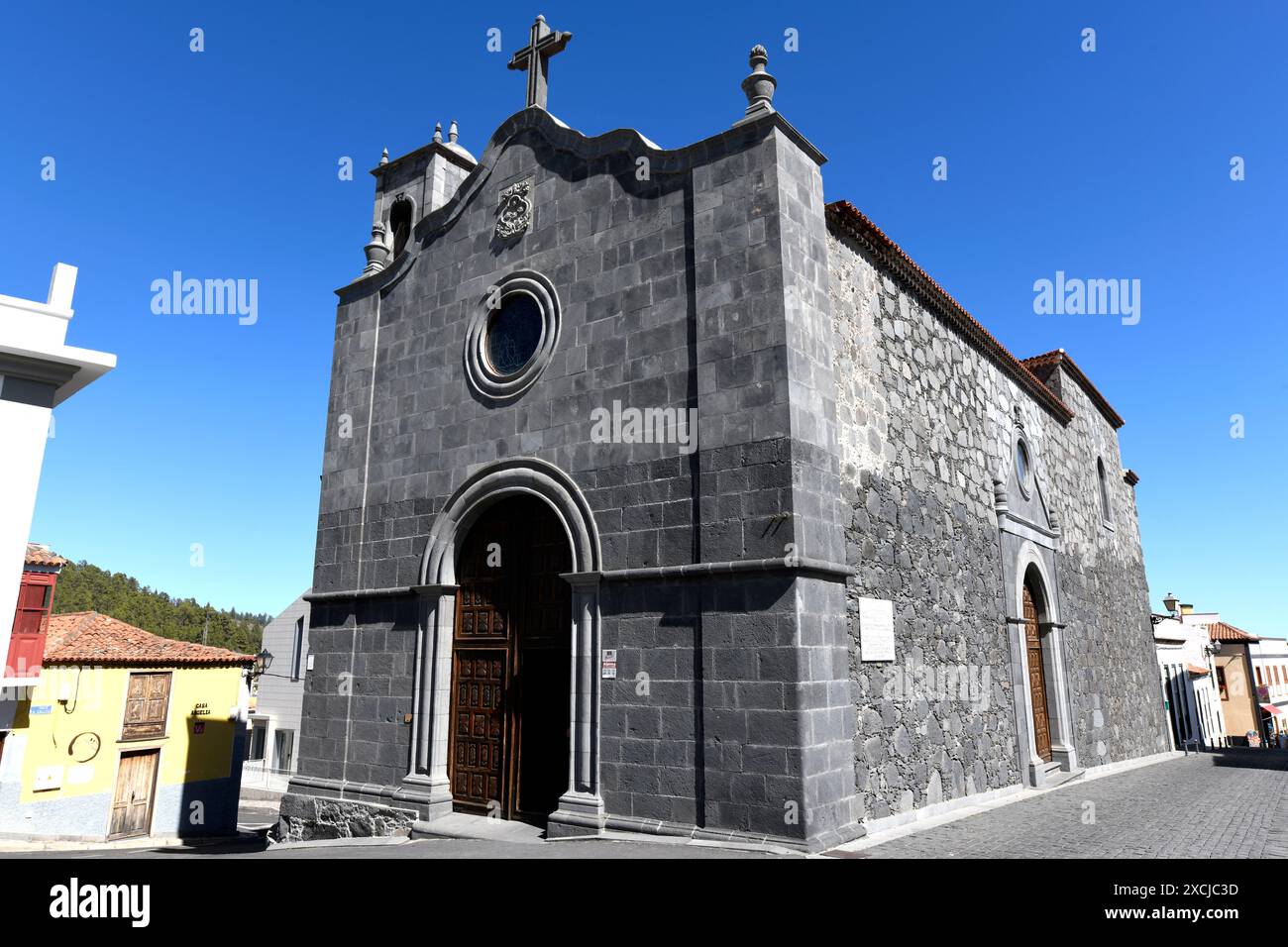 Vilaflor de Chasna, Santuario del Santo Hermano Pedro. Tenerife, provincia di Santa Cruz de Tenerife, Isole Canarie, Spagna. Foto Stock