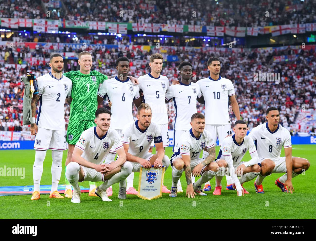 LONDRA, INGHILTERRA - 17 Novembre: L'inglese Marc Guehi Durante La Partita Di Qualificazione Europea A Uefa Euro 2024 Tra Inghilterra E Malta Allo Stadio Di Wembley Image573023715