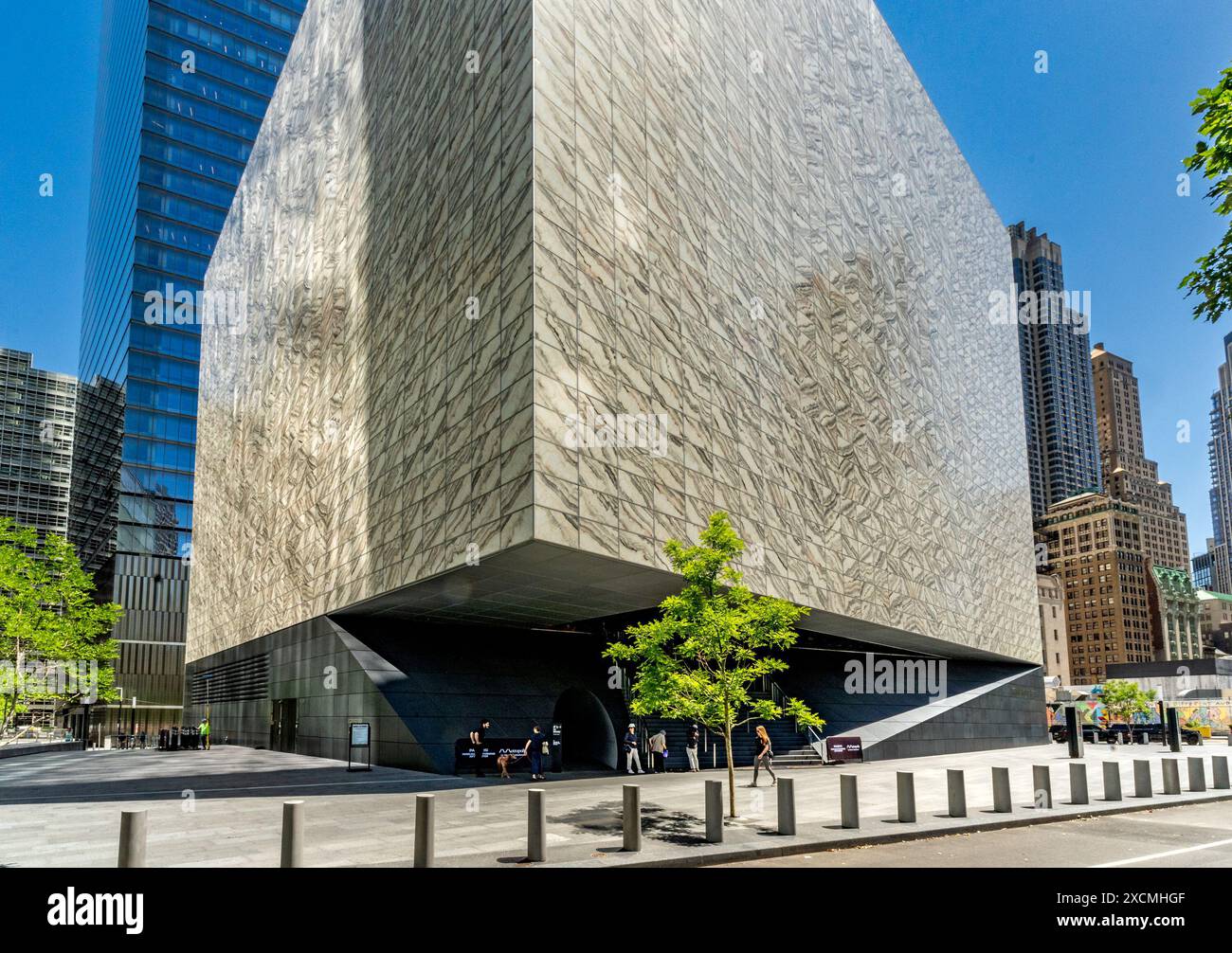 New York, New York – Stati Uniti – 7 giugno 2024 il Perelman Performing Arts Center, un capolavoro moderno, si ispira al suo design elegante e promette un mondo di arti Foto Stock