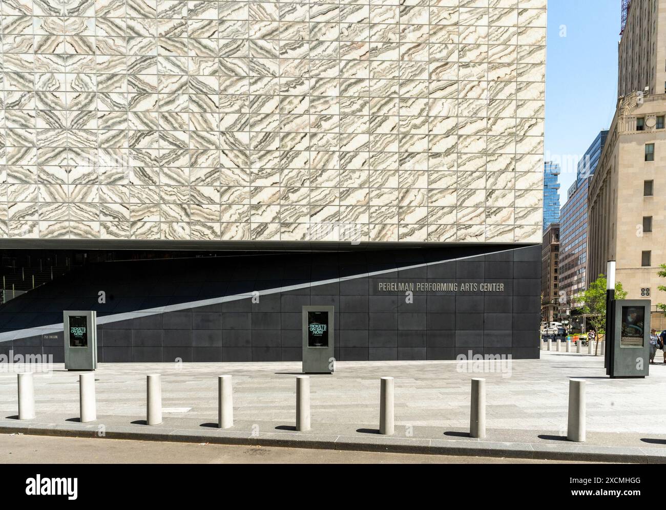 New York, New York – Stati Uniti – 7 giugno 2024 il Perelman Performing Arts Center, un capolavoro moderno, si ispira al suo design elegante e promette un mondo di arti Foto Stock