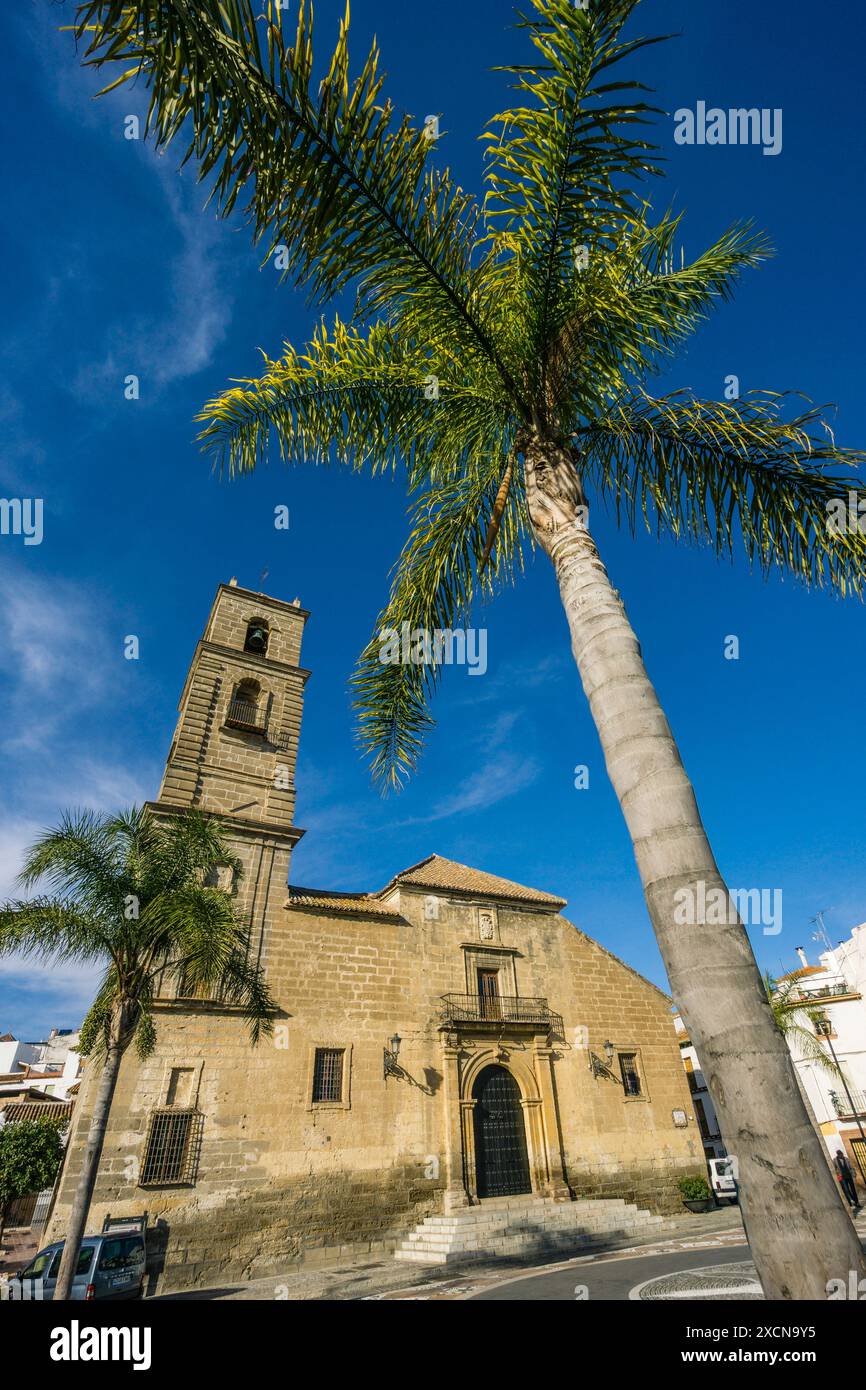 Chiesa Parrocchiale di Nuestra Señora de la Despedía, Plaza Baja de la Álora, Encarnación , Malaga, Andalusia, Spagna Foto Stock