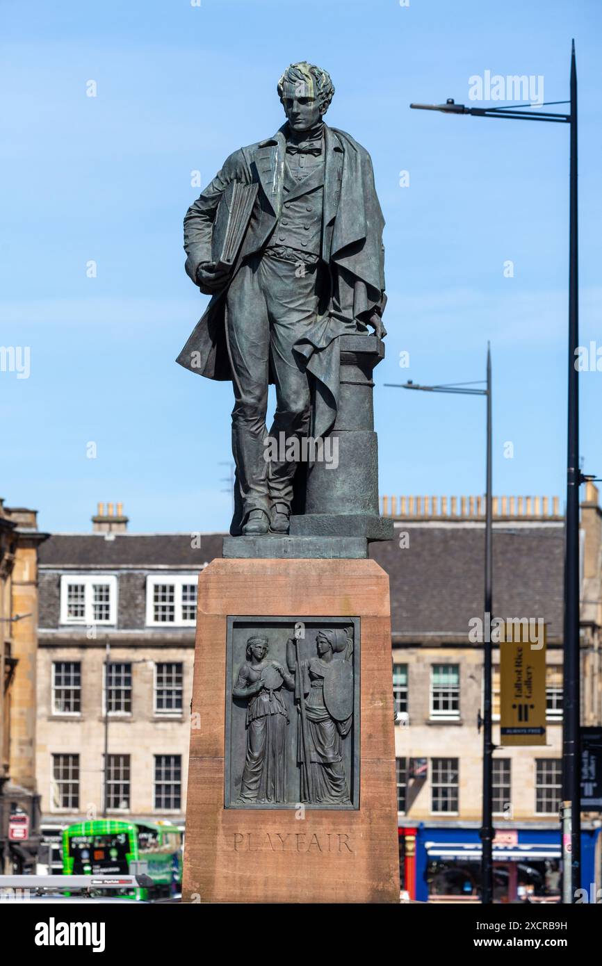 William Henry Playfair Monument in Chambers Street, Edimburgo, Scozia Foto Stock