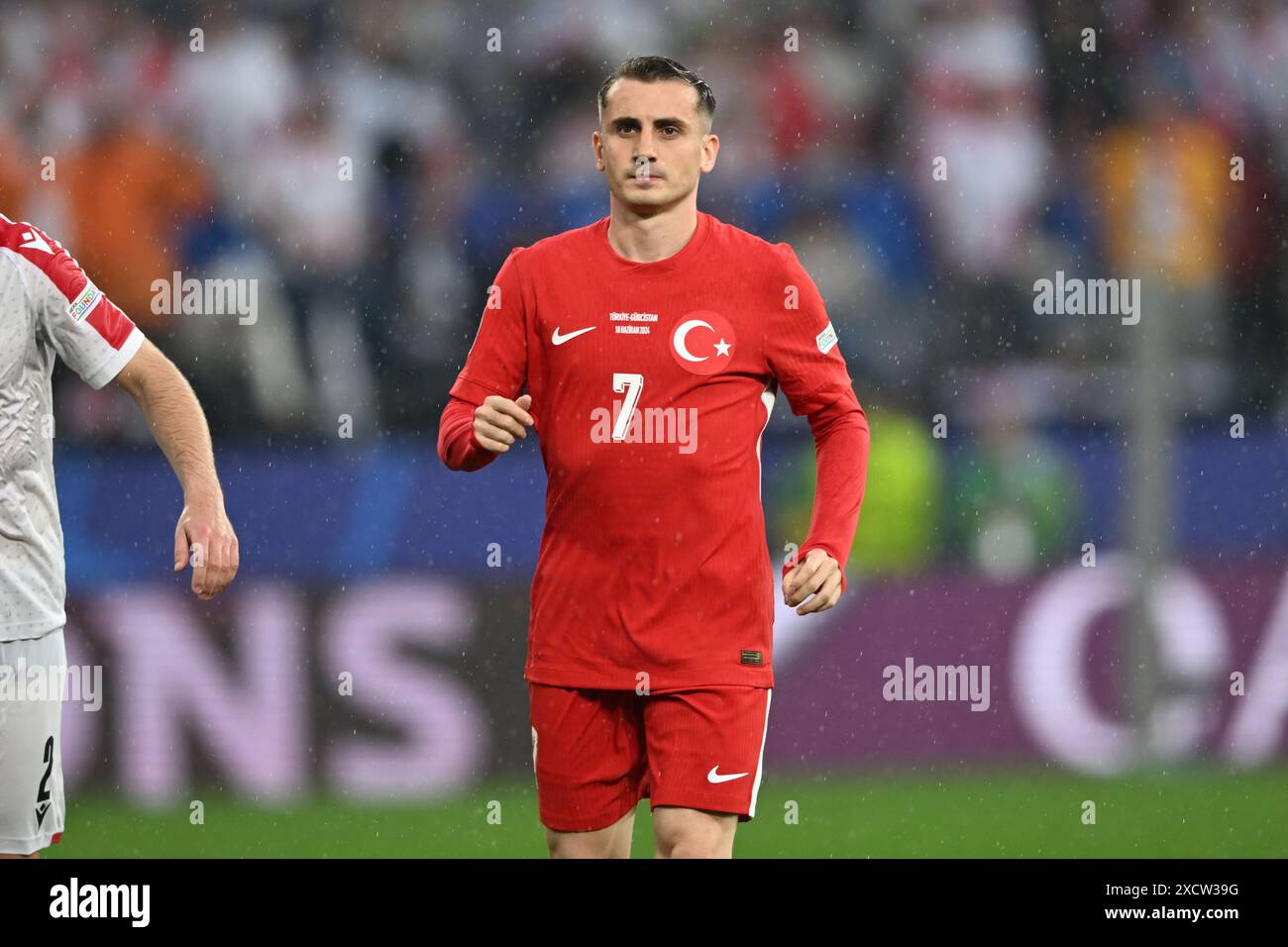 Kerem Akturkoglu (Turkiye) durante la partita UEFA Euro Germany 2024 tra Turkiye 3-1 Georgia al BVB Stadion Dortmund il 18 giugno 2024 a Dortmund, Germania. Crediti: Maurizio Borsari/AFLO/Alamy Live News Foto Stock