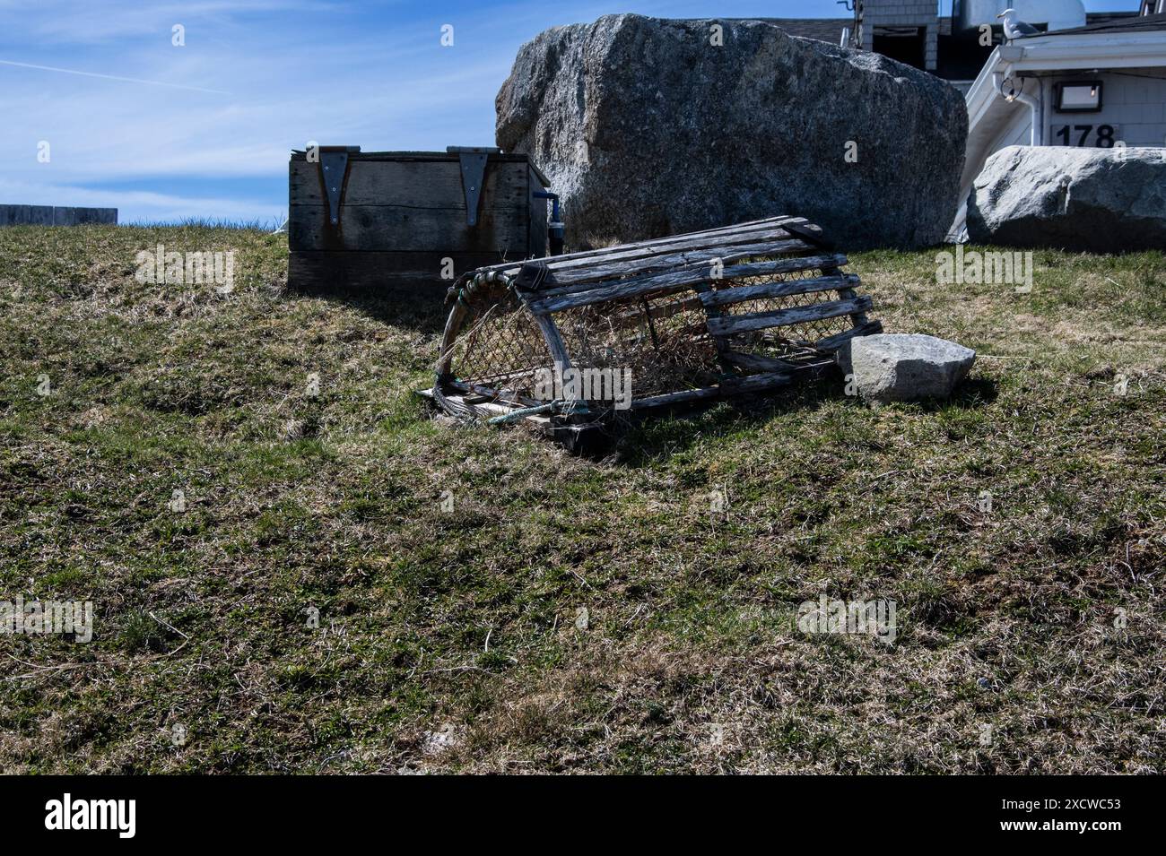 Mostra di aragoste a Peggy's Cove, nuova Scozia, Canada Foto Stock