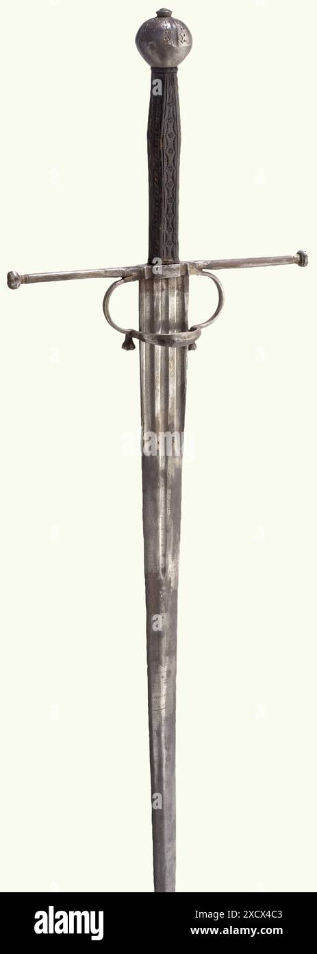 Armi, spade, spada, 16° secolo, LIBERATI DI PROPRIETÀ Foto Stock